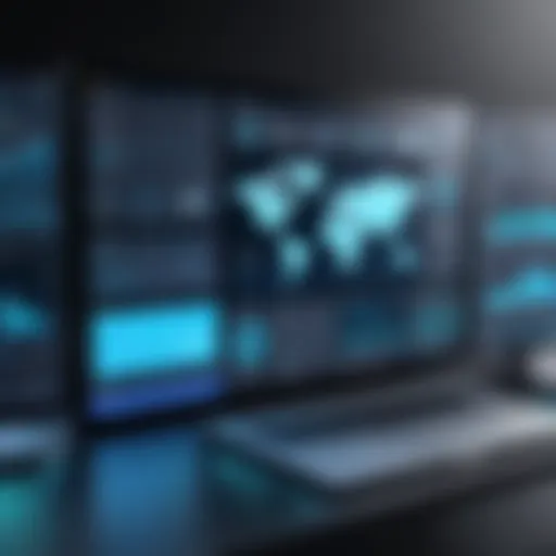 An overview of dispatch application interface showcasing functionalities
