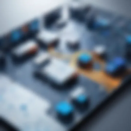 Visual representation of asset mapping in B2B contexts