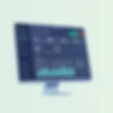 User interface of an ecommerce platform showcasing dashboard features