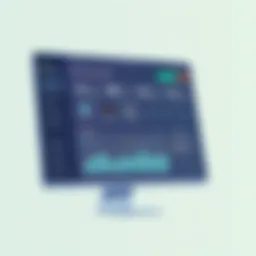 User interface of an ecommerce platform showcasing dashboard features