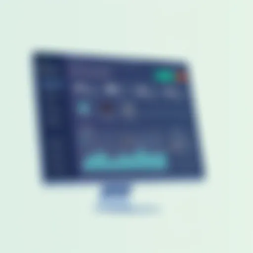 User interface of an ecommerce platform showcasing dashboard features