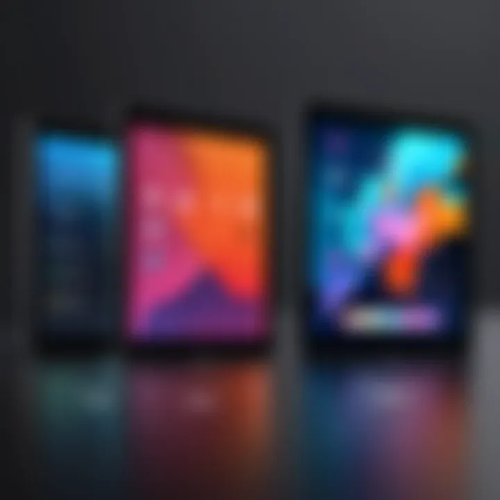 A comparison chart of pricing structures for different iPad management tools.