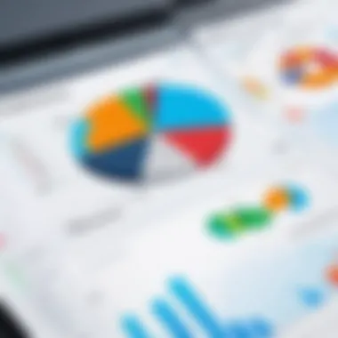 Analyzing Financial Performance Metrics Graph depicting financial performance metrics