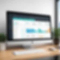 Nonprofit client management software dashboard