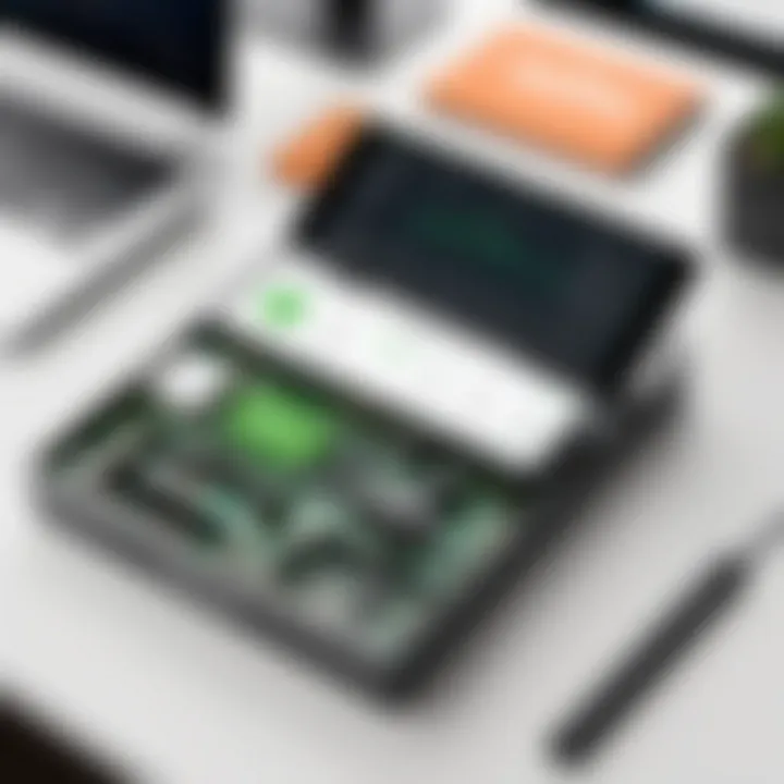 Meraki control panel displaying device management features