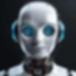A sophisticated chatbot interface showcasing various features.
