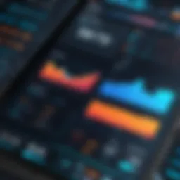 Data visualization showcasing sales performance metrics