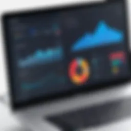A detailed dashboard showcasing audit tool features
