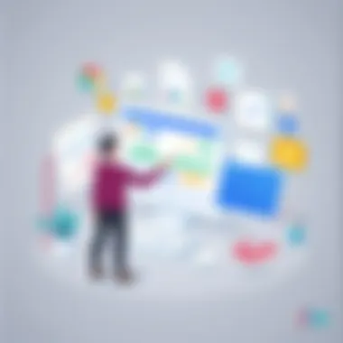Enhancing Project Management Skills Conceptual illustration of skill development in project management