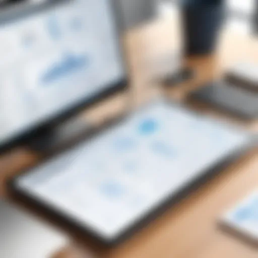 User interface of advanced construction cost estimating software
