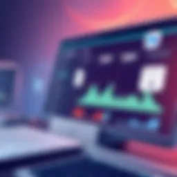 User interface of a modern document management system