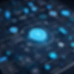 Flowchart design interface showcasing various tools and features.