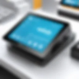 Modern point of sale interface showcasing NetPOS features