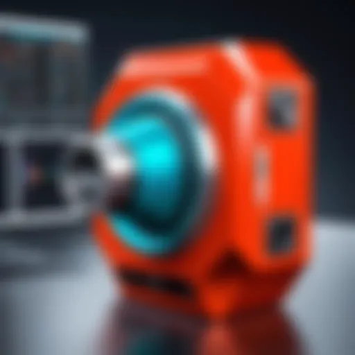 An advanced casting simulation interface showcasing software tools.