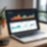 WaveApps dashboard showcasing financial overview