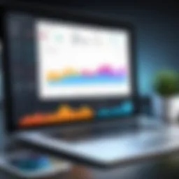 A sophisticated dashboard showcasing survey analytics