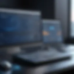 Detailed interface of CAD software showcasing advanced design tools