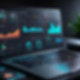 Overview of dispatch optimization software dashboard showcasing real-time data analytics.