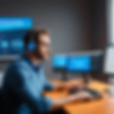 Exploring Vonage's Communication Features Illustration of Vonage's communication features