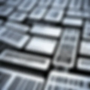 A barcoded product ready for sale