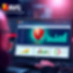 Detailed dashboard of AVG Internet Security showcasing user-friendly interface