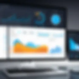 Dynamic dashboard showcasing PRM tool analytics