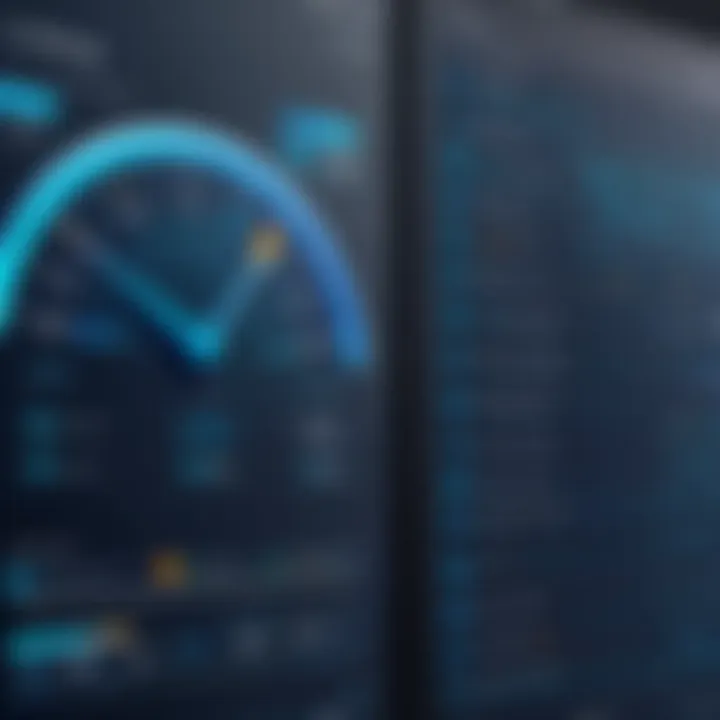 Performance metrics of different hosting solutions