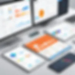 Visual comparison of organizational tools