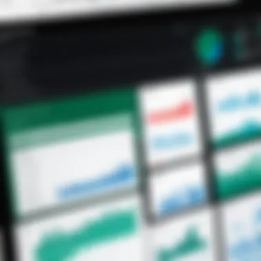 Diverse Chart Types in Excel Comparison of different chart types