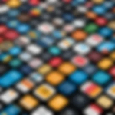 Diverse Product Labels Utilizing Free Software A diverse range of product labels created using free software.