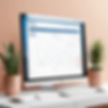 Calendar view for appointment scheduling