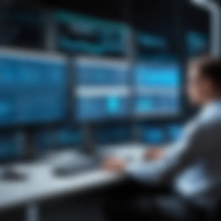 Illustration of deployment scenarios for SNMP tools