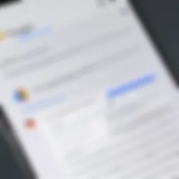 Interface showcasing Google Text to Speech features