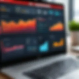 Visual representation of Oracle HR Analytics dashboard showcasing data insights.