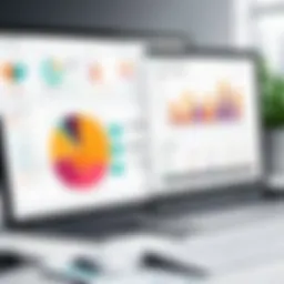 A sophisticated dashboard showcasing payroll metrics