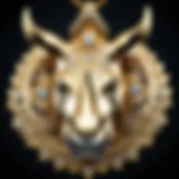 Showcase of intricate jewelry designs created with Rhino Gold