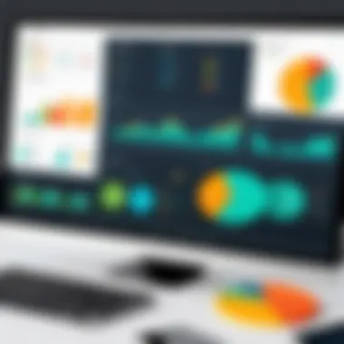 Survey Results Analytics Data analytics dashboard showcasing survey results