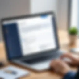 Interface of a top online exam platform showcasing user-friendly design