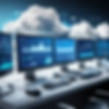Cloud-based LIMS interface showcasing data analytics