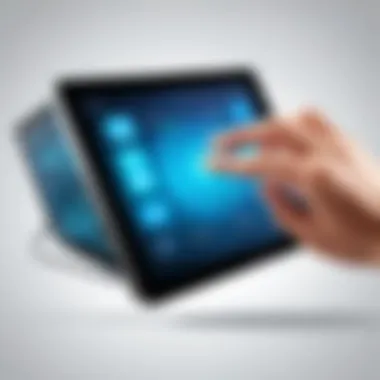 Types of Touch Screen Technologies Different types of touch screen technologies showcased