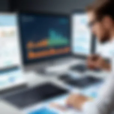 Data Analysis for Financial Management Team analyzing data for accurate financial planning