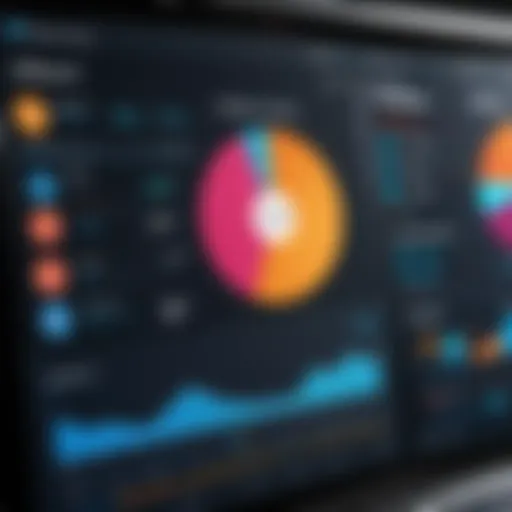 Visual representation of FlexNet dashboard showcasing analytics and metrics