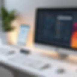 Overview of organizing software interface