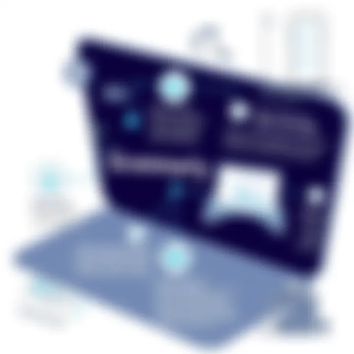 Illustration highlighting the features of Grammarly