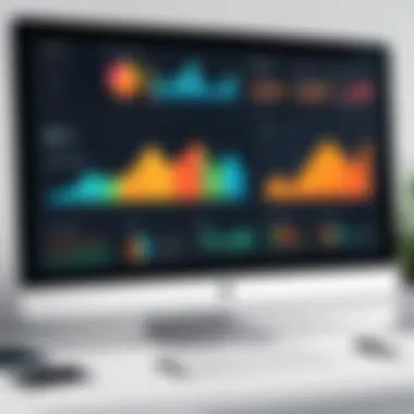 HR Software Analytics Dashboard Dashboard showcasing HR software analytics for IT companies