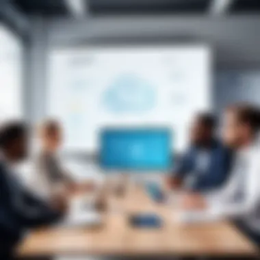 Innovative Brainstorming Session Innovative brainstorming session in a modern office