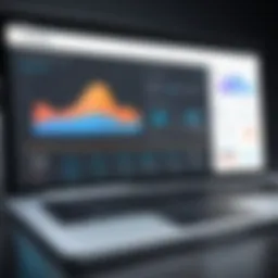 A comprehensive dashboard showcasing keyword metrics