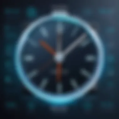 Time Clock Features Comparison Comparison chart highlighting features of various time clock systems