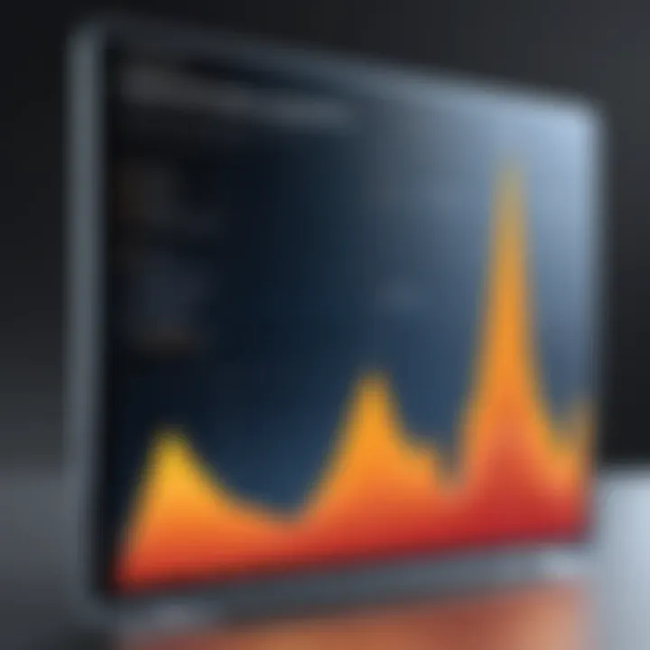 Graph illustrating improved bidding accuracy over time with software use.