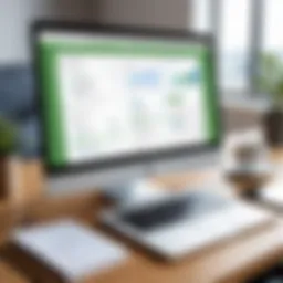 Visual representation of QuickBooks functionalities in project management